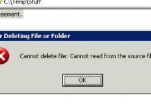 Can’t delete a file in Windows XP? Here’s the simple way to delete the file and remove the access denied error.