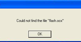 Flash.ocx download and how to fix the ‘Cannot find the file flash.ocx’ error