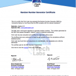 iTech Labs Certificate